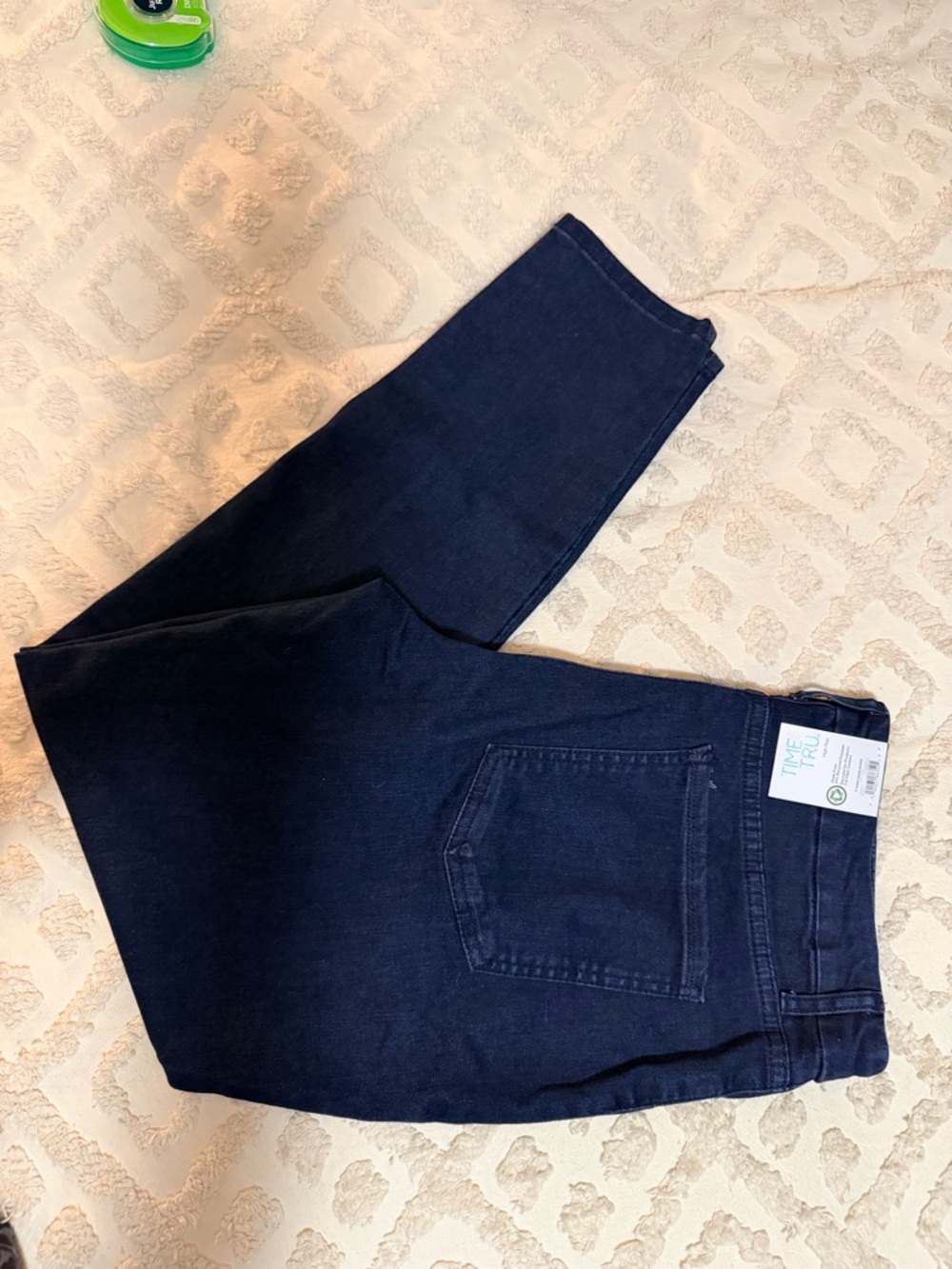 Time and True Jeggings XL  Blue Denim Jeans          #517